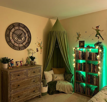 Peter Pan Wooden Clock